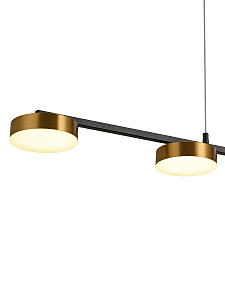 Подвесная люстра Natali Kovaltseva Loft Led LED LAMPS 81101/4C GOLD BLACK